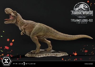 Prime Collectible Figure Jurassic World: Fallen Kingdom T-REXㅤ – Prime 1 Studio – ActionFigure Brasil — embalagem