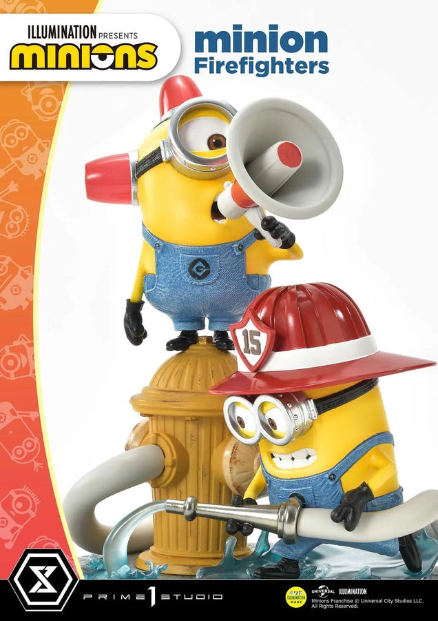 Prime Collectible Figure - Minion - Firefighter (Prime 1 Studio)ㅤ – Prime 1 Studio – ActionFigureBrasil