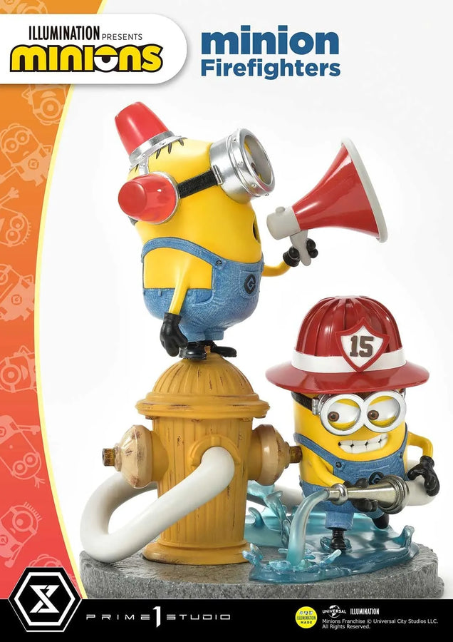 Prime Collectible Figure - Minion - Firefighter (Prime 1 Studio)ㅤ – Prime 1 Studio – ActionFigureBrasil