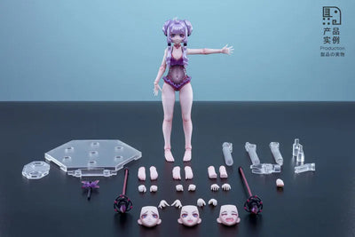 Primitive Witch - Lin Ya 1/12 - Part 2 Swimsuit Ver. (EXSSRION)ㅤ – EXSSRION – ActionFigure Brasil — embalagem
