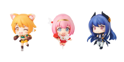 Princess Connect! Re:Dive - Harusaki Hiyori - Shijo Rei - Kusano Yui (Apex Innovation, beBOX)ㅤ – Apex Innovation,beBOX – ActionFigure Brasil