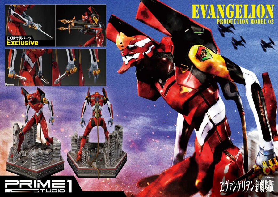 Production Model-02 (Exclusive Version) Evangelion(sinmov) – Prime1Studio – ActionFigure Brasil