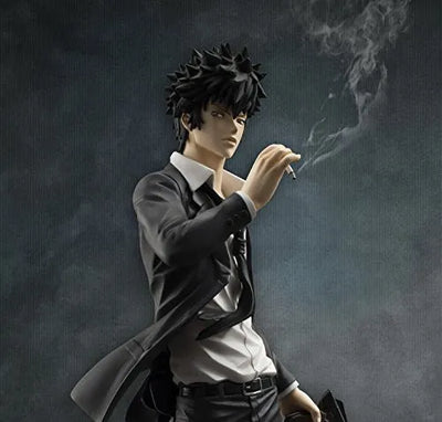Psycho-Pass - Kougami Shinya - G.E.M. - 1/8 (MegaHouse)ㅤ – MegaHouse – ActionFigure Brasil — com base expositora