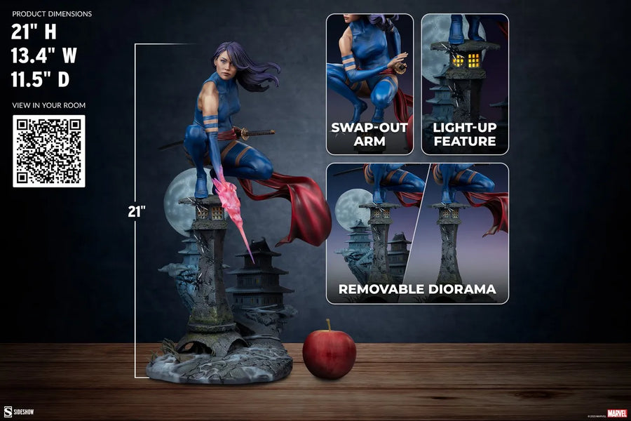 Psylocke - LIMITED EDITION: 2000 – Sideshow Collectibles – ActionFigure Brasil
