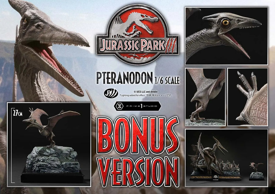 Pteranodon (Bonus Version) Jurassic Park III (Film) – Prime1Studio – ActionFigure Brasil