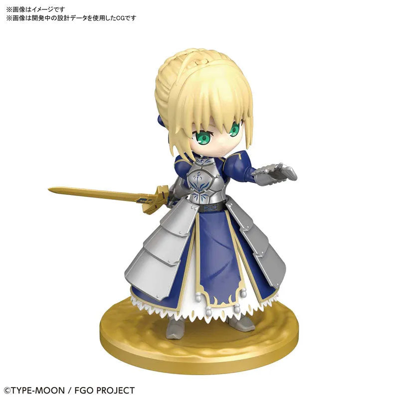 Puchirittsu Saber/Altria Pendragon Plastic Model 