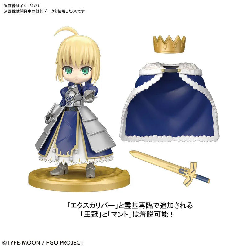 Puchirittsu Saber/Altria Pendragon Plastic Model 