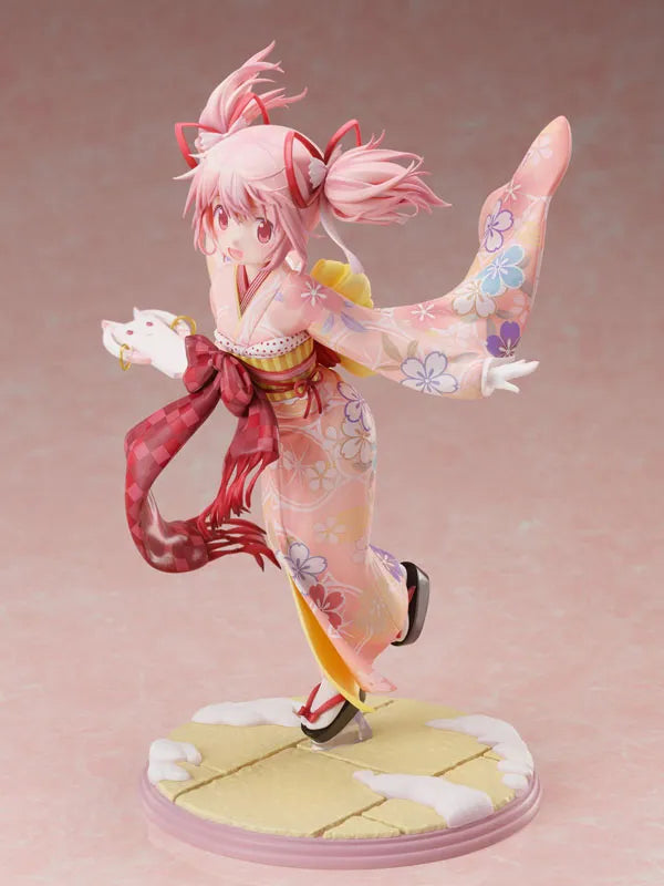 Puella Magi Madoka Magica Side Story Magia Record Madoka Kaname Fine Kimono ver. 1/7ㅤ – FuRyu – ActionFigure Brasil