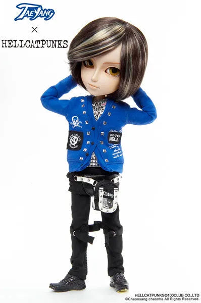 Pullip (Line) - TaeYang T-205 - Kain - 1/6 (Groove, Hellcatpunks)ㅤ – Groove,Hellcatpunks – ActionFigure Brasil — ângulo diferente