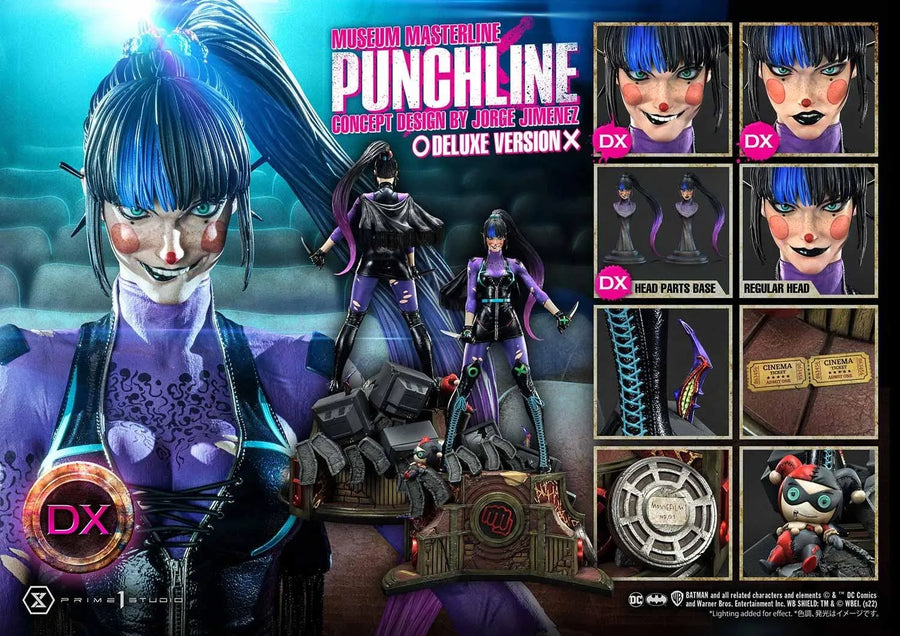 Punchline (Deluxe Bonus Version) Batman (Comics) – Prime1Studio – ActionFigure Brasil