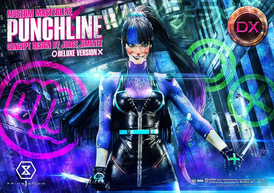 Punchline (Deluxe Version) Batman (Comics) – Prime1Studio – ActionFigure Brasil