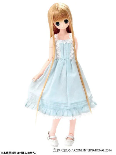 Pure Neemo M Size - Komorebi Mori no Oyofukuya-san "PNM Nemuri no Mori no Onnanoko One-piece Dress" Alice Blue (DOLL ACCESSORY)ㅤ – Azone International – ActionFigureBrasil — ângulo diferente