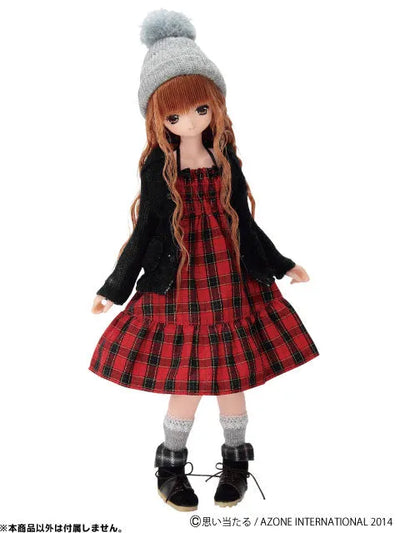 Pure Neemo S Size - Komorebi Mori no Oyofukuya-san "Ribbon Shirring One-piece" / Red Checkered (DOLL ACCESSORY)ㅤ – Azone International – ActionFigureBrasil