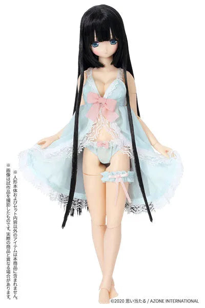 Pure Neemo Wear 1/6 PNM Funwari Marshmallow Baby Doll Set Pale Blue (DOLL ACCESSORY)ㅤ – Azone International – ActionFigureBrasil