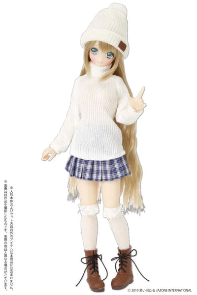Pure Neemo Wear 1/6 PNM Lace High Socks White x White (DOLL ACCESSORY)ㅤ – Azone International – ActionFigureBrasil