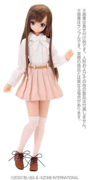 Pure Neemo Wear 1/6 PNM Leather Belt Pleated Mini Skirt Pink (DOLL ACCESSORY)ㅤ – Azone International – ActionFigureBrasil