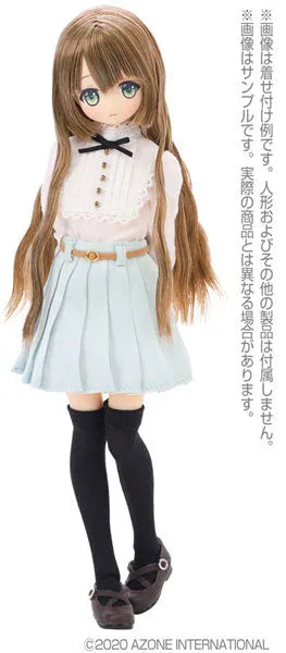 Pure Neemo Wear 1/6 PNM Leather Belt Pleated Mini Skirt Saxe Blue (DOLL ACCESSORY)ㅤ – Azone – ActionFigure Brasil