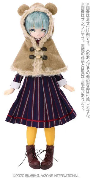 Pure Neemo Wear 1/6 PNS Attaka Kuma-san Cape Beige (DOLL ACCESSORY)ㅤ – Azone – ActionFigure Brasil