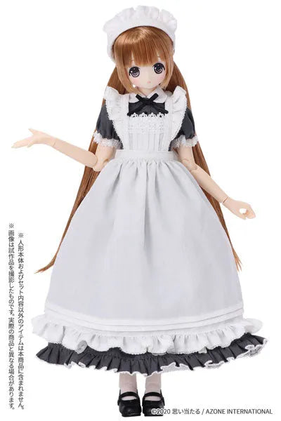 Pure Neemo Wear 1/6 PNS Classical Long Maid Outfit (Short Sleeves) Set Gray (DOLL ACCESSORY)ㅤ – Azone International – ActionFigureBrasil