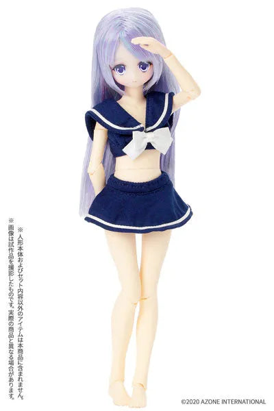 Pure Neemo Wear 1/6 PNS Sailor Bikini Set Navy (DOLL ACCESSORY)ㅤ – Azone – ActionFigure Brasil
