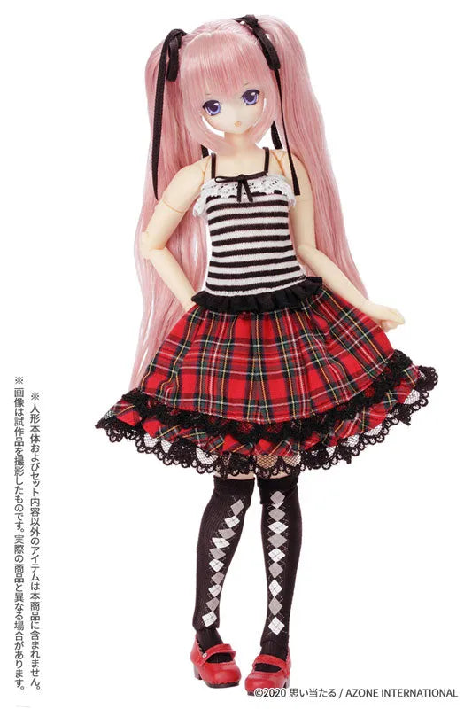 Pure Neemo Wear 1/6 PNS Sugar Camisole II Black x White Stripeㅤ – Azone International – ActionFigureBrasil