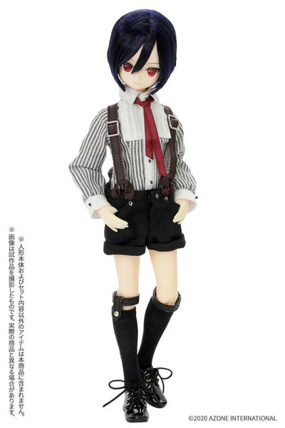 Pure Neemo Wear 1/6 PNXS Hoshi o Ou Shounen set II Black Stripe x Blackㅤ – Azone International – ActionFigureBrasil