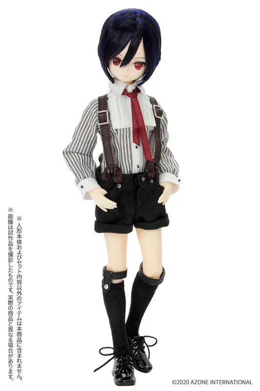 Pure Neemo Wear 1/6 PNXS Hoshi o Ou Shounen set II Black Stripe x Blackㅤ – Azone International – ActionFigureBrasil