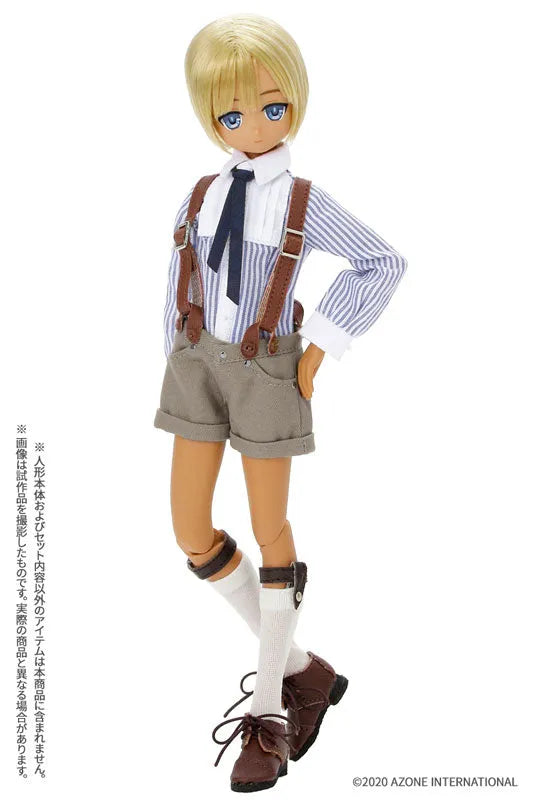 Pure Neemo Wear 1/6 PNXS Hoshi o Ou Shounen set II Navy Stripe x Beigeㅤ – Azone – ActionFigure Brasil