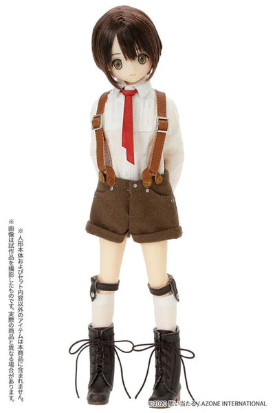 Pure Neemo Wear 1/6 PNXS Hoshi o Ou Shounen set II White x Brownㅤ – Azone – ActionFigure Brasil