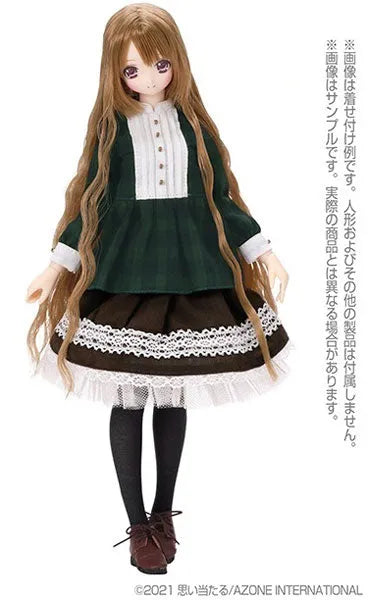 Pure Neemo Wear Komorebi Mori no Oyofukuya-san PNS Hide-n-Seek Tunic Blouse Green Checker (DOLL ACCESSORY)ㅤ – Azone International – ActionFigureBrasil