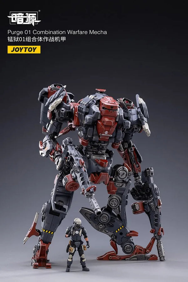 Purge 01 Combination Warfare Mecha (Black) – Joytoy – ActionFigure Brasil