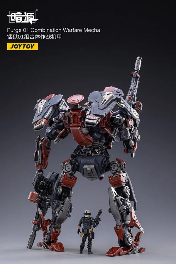 Purge 01 Combination Warfare Mecha (Black) – Joytoy – ActionFigure Brasil