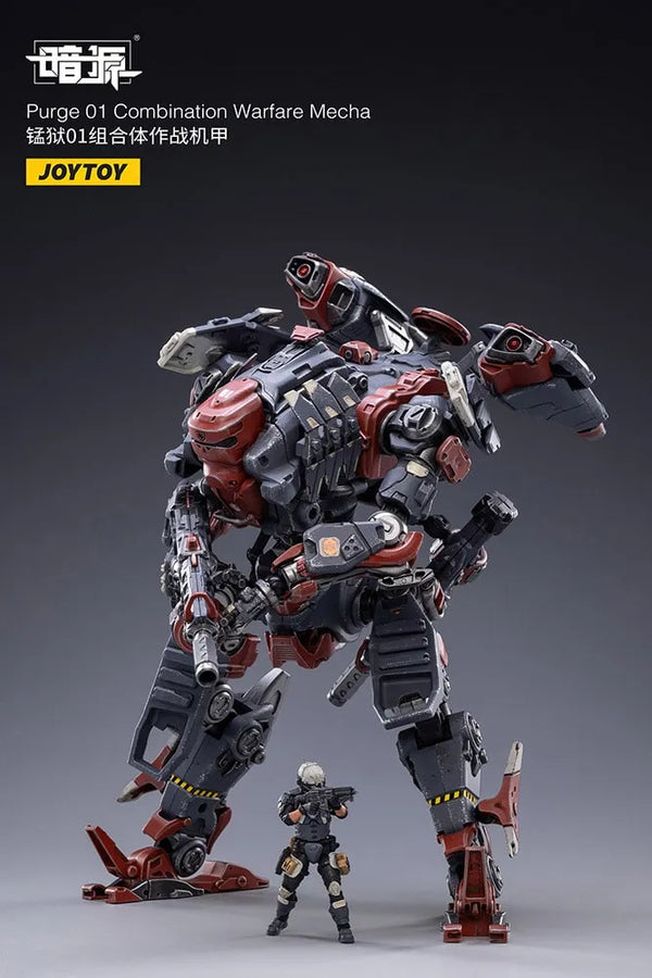 Purge 01 Combination Warfare Mecha (Black) – Joytoy – ActionFigure Brasil