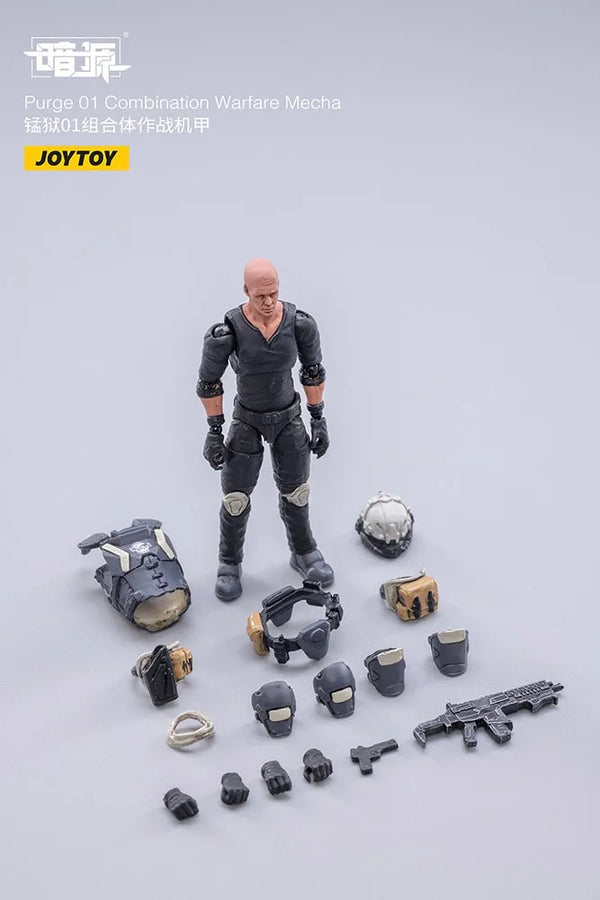 Purge 01 Combination Warfare Mecha (Black) – Joytoy – ActionFigure Brasil