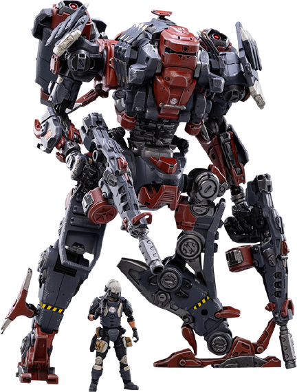 Purge 01 Combination Warfare Mecha (Black) – Joytoy – ActionFigure Brasil