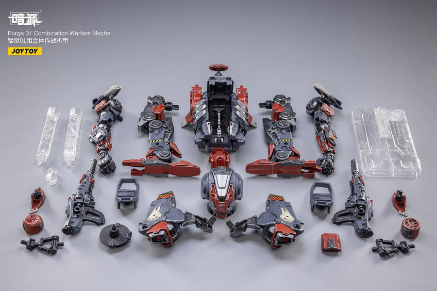 Purge 01 Combination Warfare Mecha (Black) – Joytoy – ActionFigure Brasil
