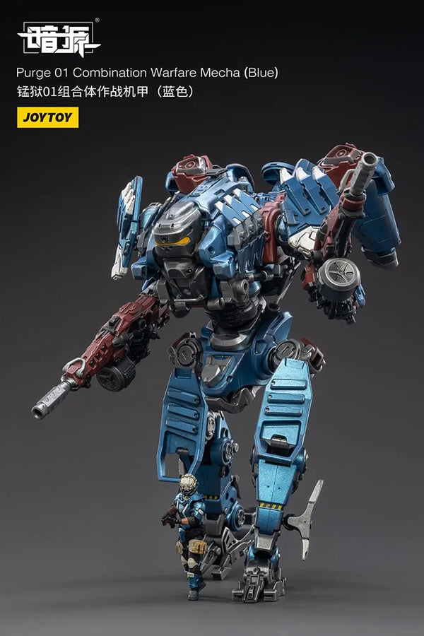 Purge 01 Combination Warfare Mecha (Blue) (Blue) – Joytoy – ActionFigure Brasil