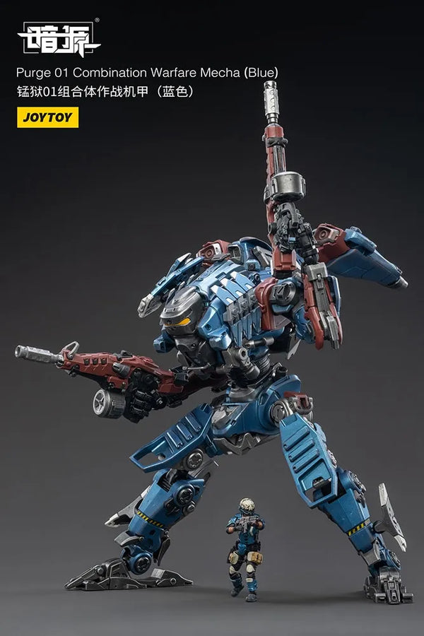 Purge 01 Combination Warfare Mecha (Blue) (Blue) – Joytoy – ActionFigure Brasil