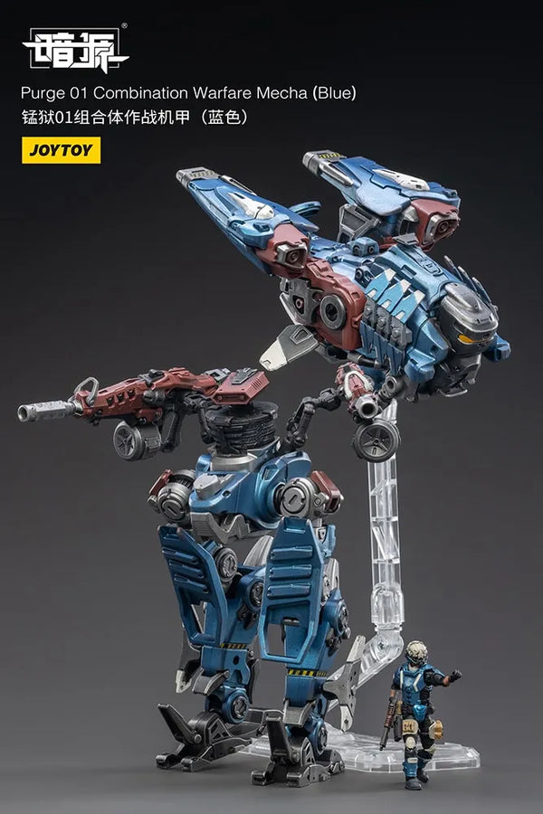 Purge 01 Combination Warfare Mecha (Blue) (Blue) – Joytoy – ActionFigure Brasil