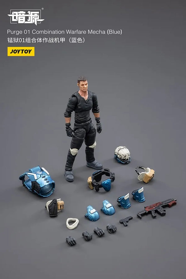 Purge 01 Combination Warfare Mecha (Blue) (Blue) – Joytoy – ActionFigure Brasil