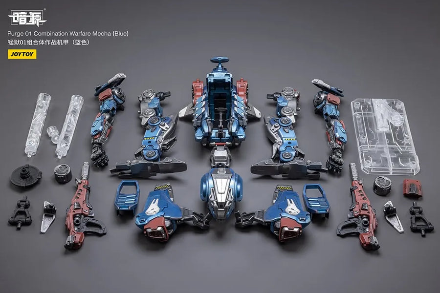 Purge 01 Combination Warfare Mecha (Blue) (Blue) – Joytoy – ActionFigure Brasil