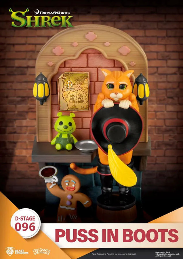 Puss in Boots Stage – Beast Kingdom – ActionFigure Brasil