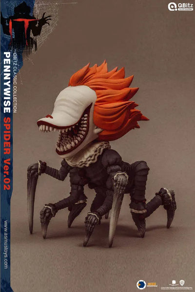 Q-bitz "IT: The End" Pennywise Spider Ver.2ㅤ – Asmus Toys – ActionFigureBrasil