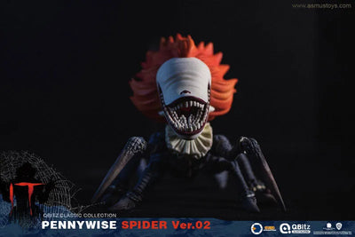Q-bitz "IT: The End" Pennywise Spider Ver.2ㅤ – Asmus Toys – ActionFigureBrasil — ângulo diferente