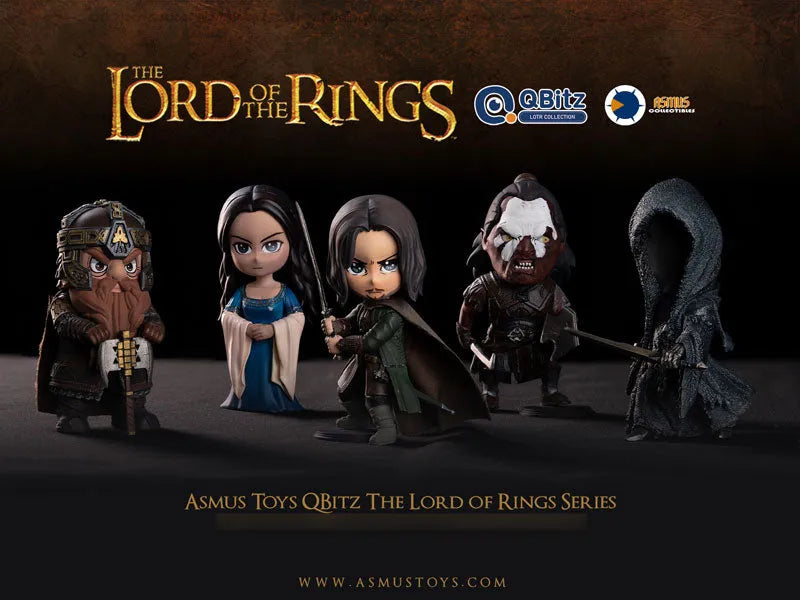 Q-Bitz The Lord of the Rings Series Set of 5 Typesㅤ – Asmus Toys – ActionFigure Brasil