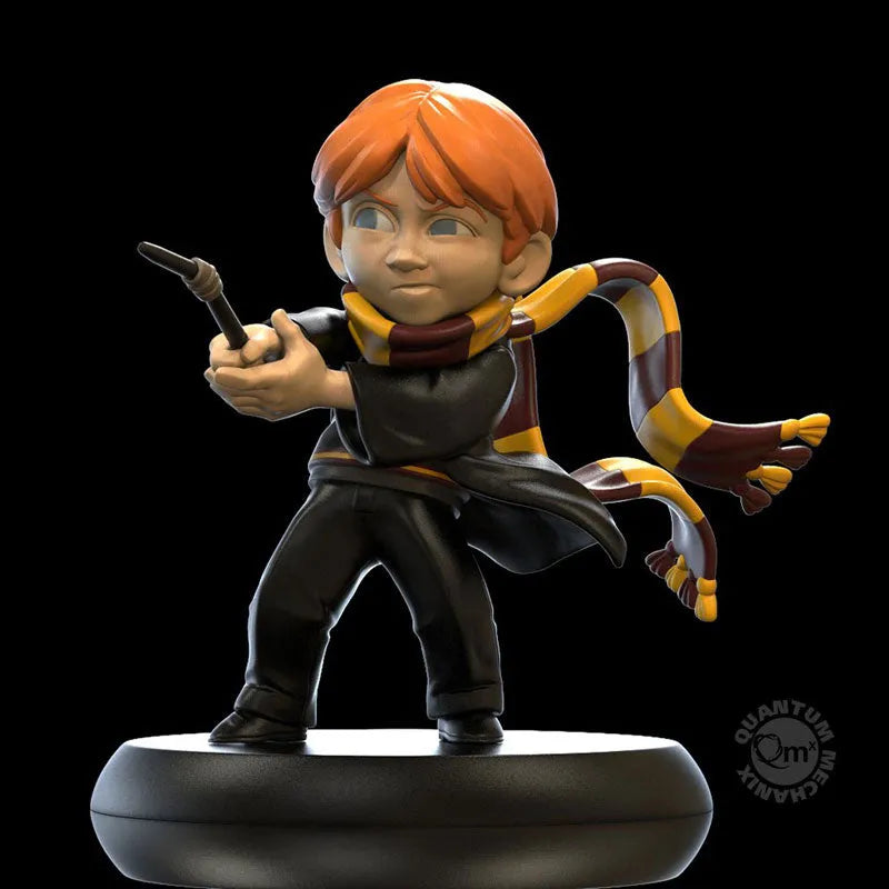 Q-FiG / Harry Potter: Ron Weasley PVC Figure First Spell verㅤ – QUANTUM MECHANIX – ActionFigure Brasil