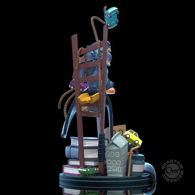 Q-fig Max Elite/ Lilo & Stitch: Stitch visits San Francisco PVC Figureㅤ – QUANTUM MECHANIX – ActionFigure Brasil — embalagem