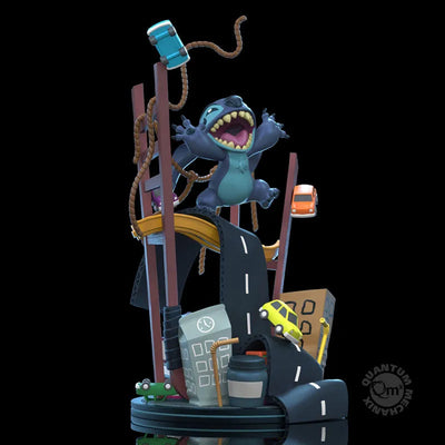 Q-fig Max Elite/ Lilo & Stitch: Stitch visits San Francisco PVC Figureㅤ – QUANTUM MECHANIX – ActionFigure Brasil — acessórios