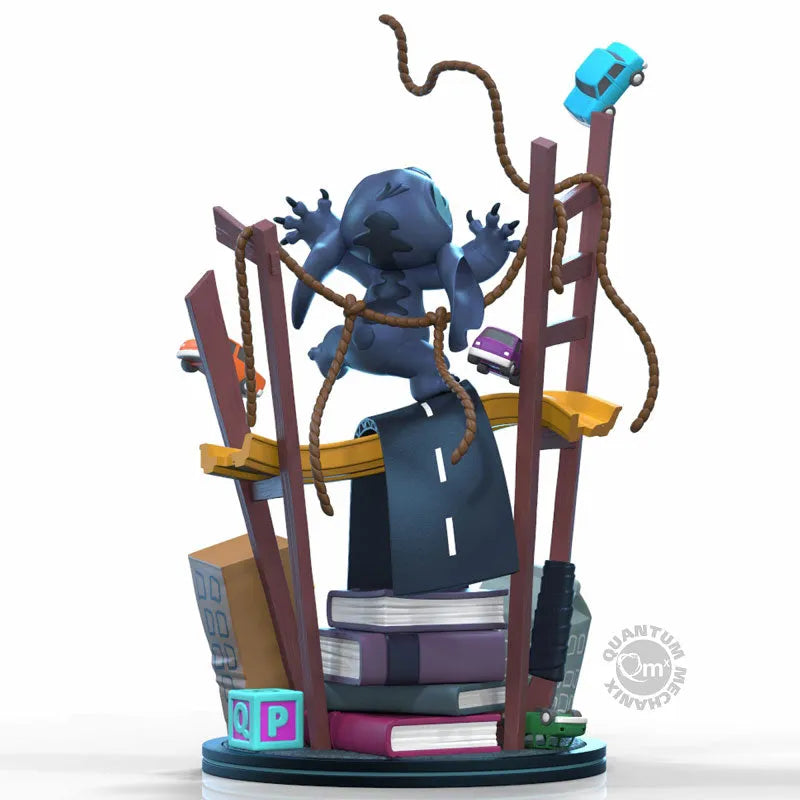 Q-fig Max Elite/ Lilo & Stitch: Stitch visits San Francisco PVC Figureㅤ – QUANTUM MECHANIX – ActionFigure Brasil