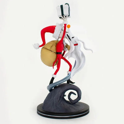Q-Fig Max Elite The Nightmare Before Christmas: Sandy Claws Jack & Zero PVC Figureㅤ – QUANTUM MECHANIX – ActionFigureBrasil — detalhe do produto